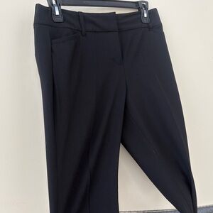 LOFT Black Straight-Leg Dress Pants
